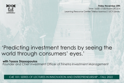 [25 Nov] ‘Predicting investment trends by seeing the world through consumers’ eyes’