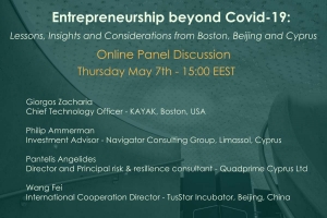 Entrepreneurship beyond Covid-19: Lessons, Insights and Considerations from Boston, Beijing and Cyprus