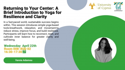 Returning to Your Center: A Brief Introduction to Yoga for Resilience and Clarity