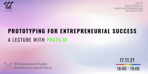 [17 Nov] Prototyping for entrepreneurial success - a lecture with proto.io