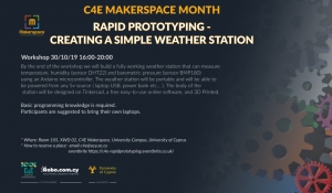 C4E Makerspace Month: Rapid Prototyping - Creating a simple weather station